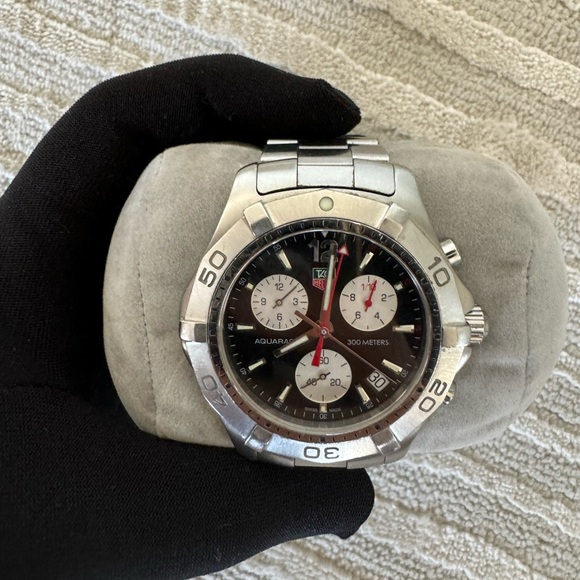 Tag Heuer Watch Aquaracer CAF1110.BA0804 Chronograph 300M - Picture 8 of 8